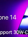 La serie Apple 14 puede admitir carga de 30 W