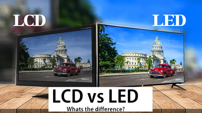¿Cuál es la diferencia entre LCD y LED?