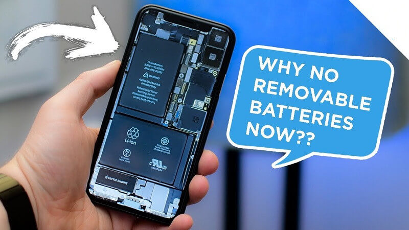 ¿Por qué la mayoría de los teléfonos inteligentes ya no tienen baterías extraíbles?