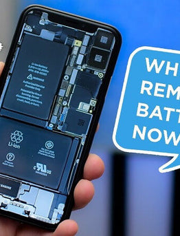¿Por qué la mayoría de los teléfonos inteligentes ya no tienen baterías extraíbles?