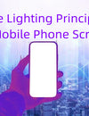 El principio de iluminación de la pantalla del teléfono móvil