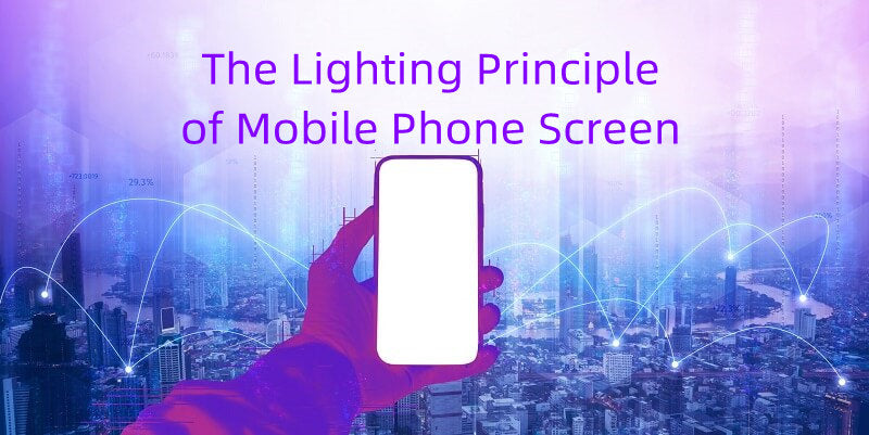 El principio de iluminación de la pantalla del teléfono móvil