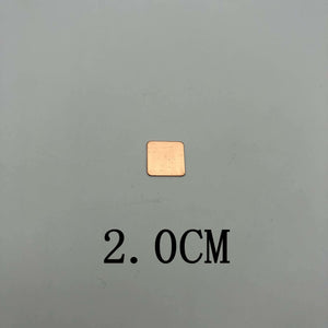 20pcs WYLIE heat dissipation copper sheet heat conduction copper sheet For computer mobile phone repair - ORIWHIZ