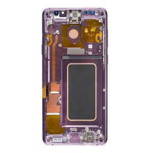 For Samsung S9 LCD With Touch Frame Purple - Oriwhiz Replace Parts