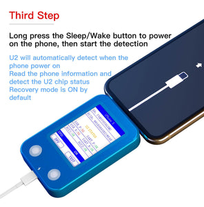 JC-U2 tristar tester fast detector for iPhone 5 5se 6 6s 7 8 plus x xr xs 11 pro max - ORIWHIZ