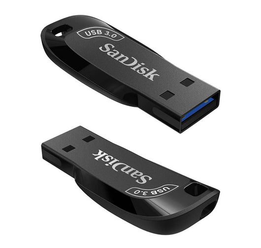 SanDisk Ultra Shift USB 3.0 Flash Disk 128GB 64GB 32GB USB Pendrive 256GB Black Memory Stick For Computer - ORIWHIZ
